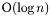 $\hbox{\rm O}(\log n)$