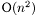 $\hbox{\rm O}(n^2)$